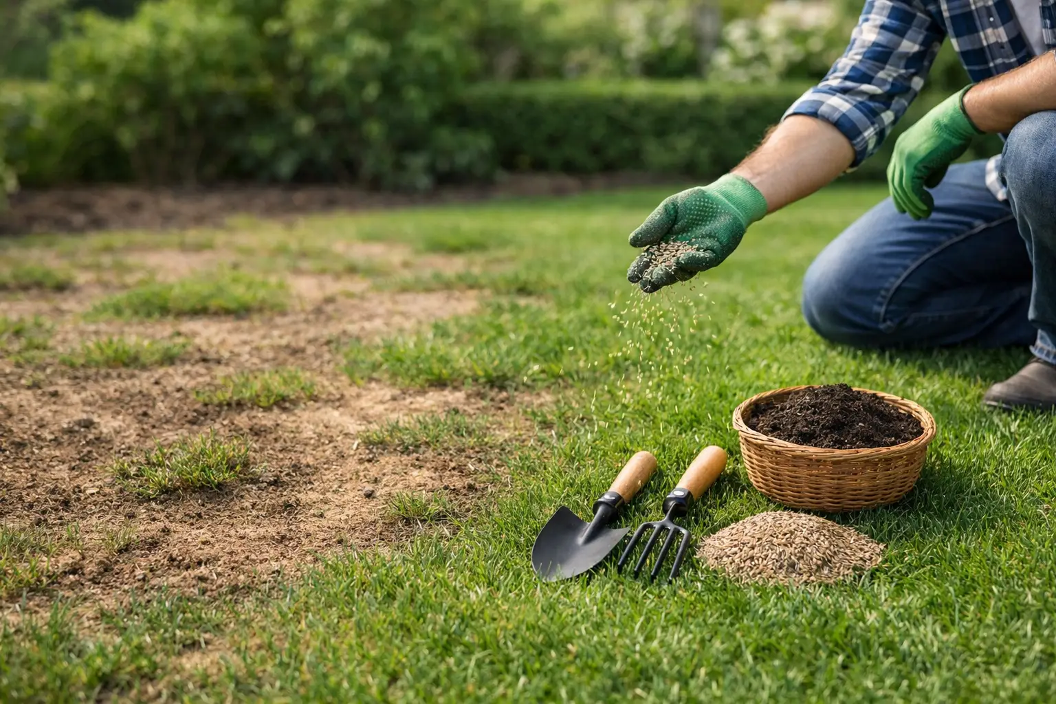 How to Fix Patchy Lawn Naturally
