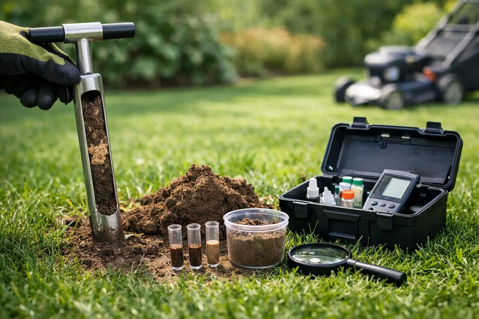 When to Book a Lawn Soil Testing Service