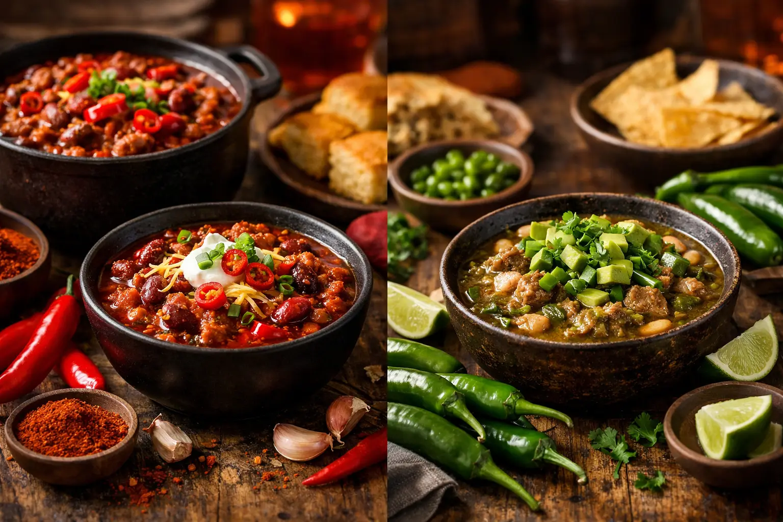 Red Chili vs Green Chili: What Changes?