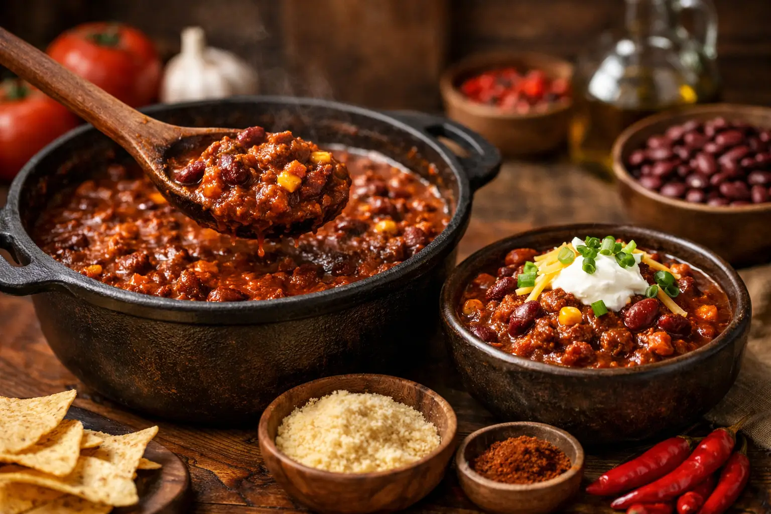 How to Thicken Homemade Chili Fast