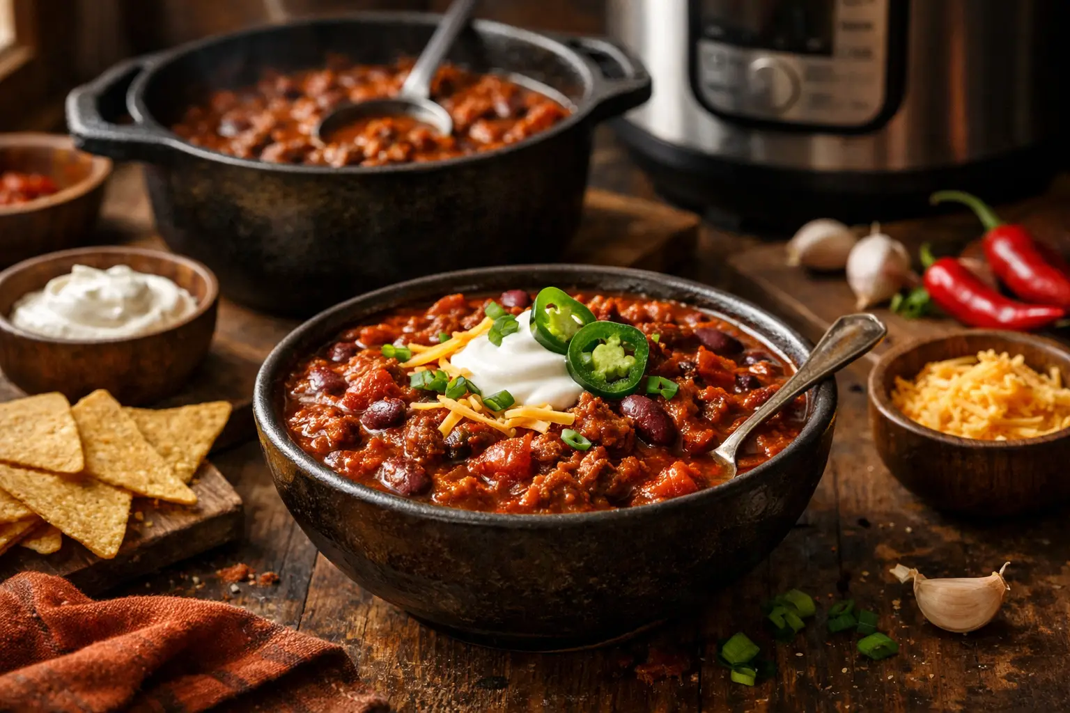Instant Pot Chili Recipe That Gets It Right