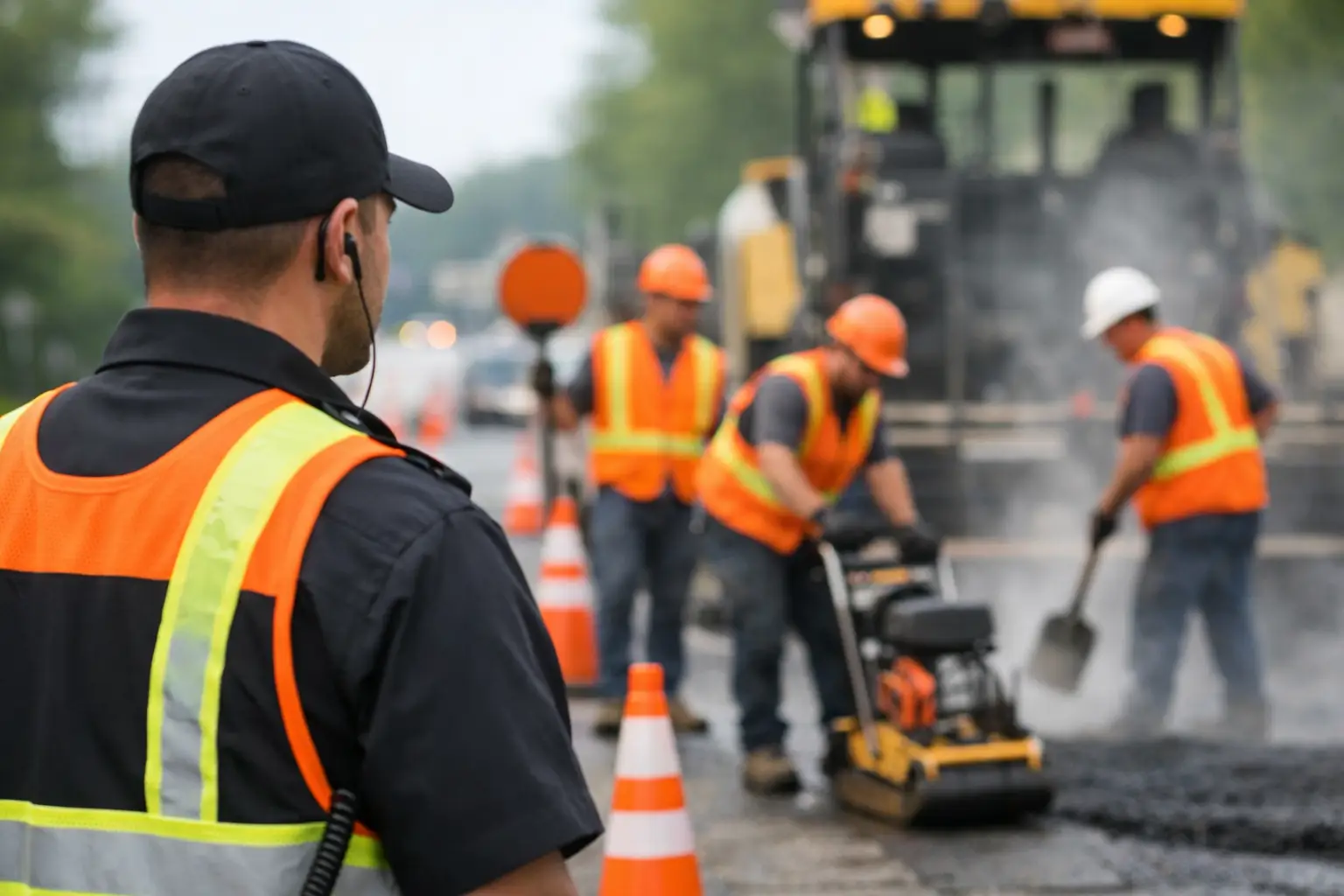 How to Protect Crews During Roadwork Safely