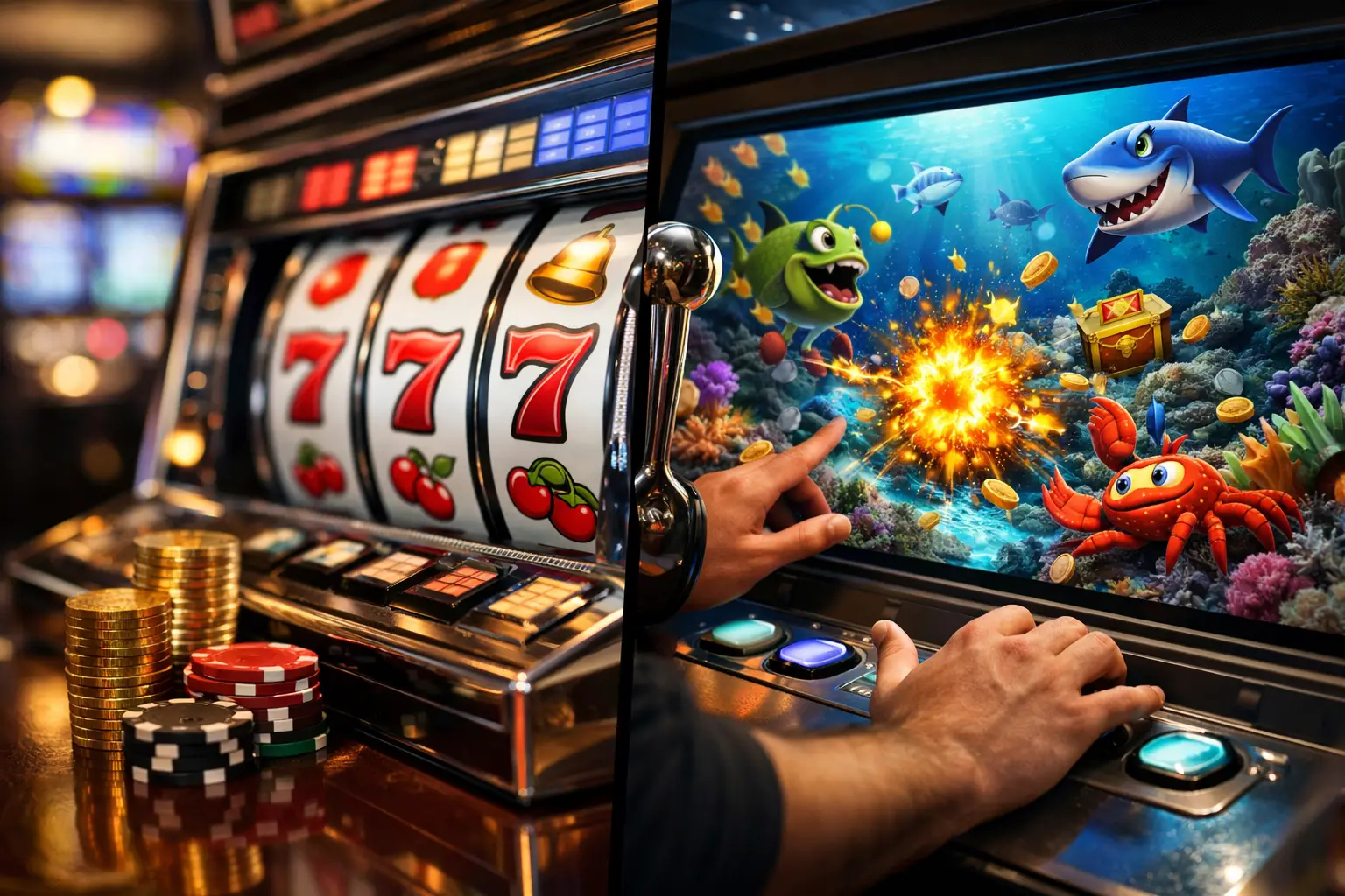 Slots Versus Fish Games: Which Fits Your Play?