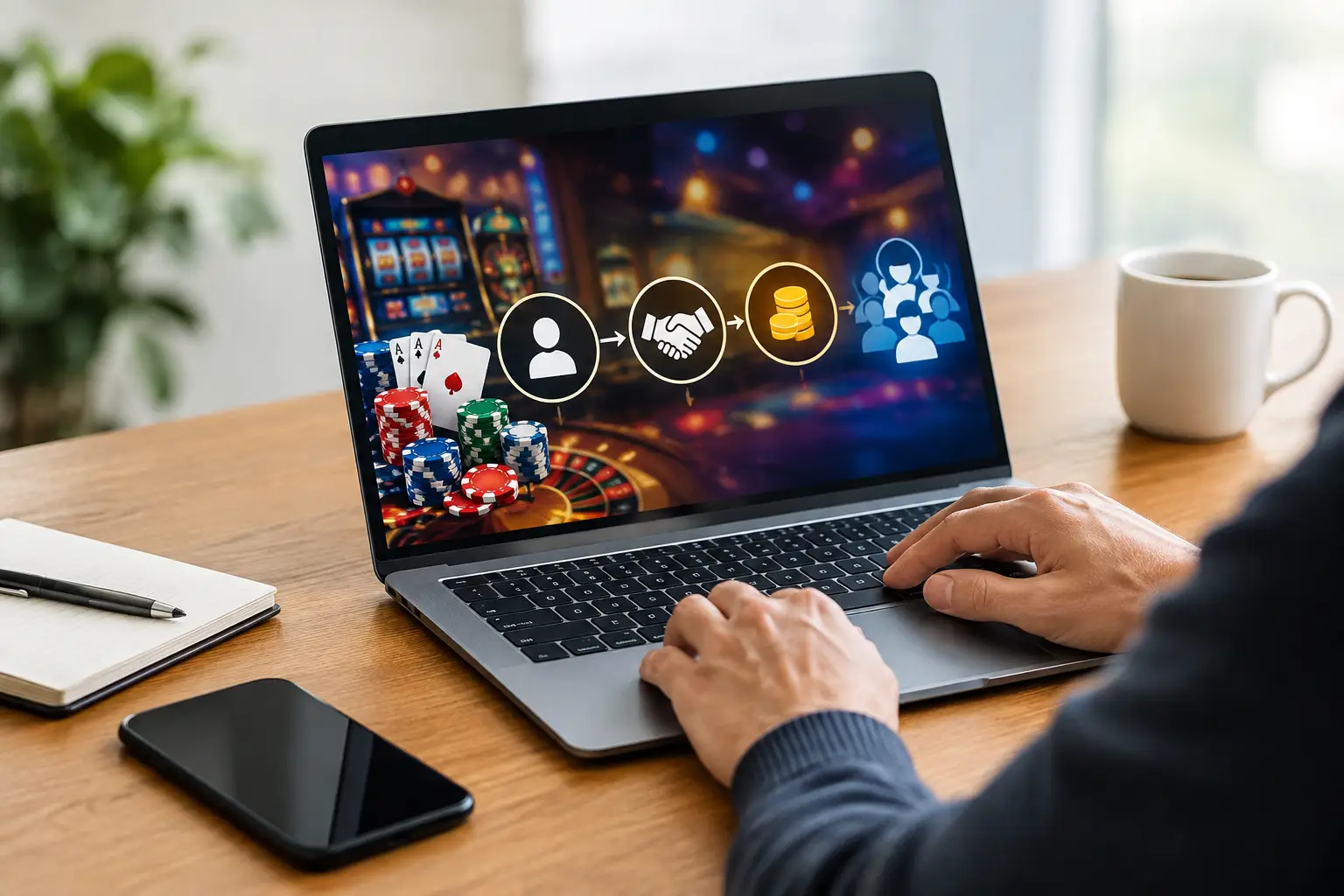 How a Social Casino Affiliate Program Works