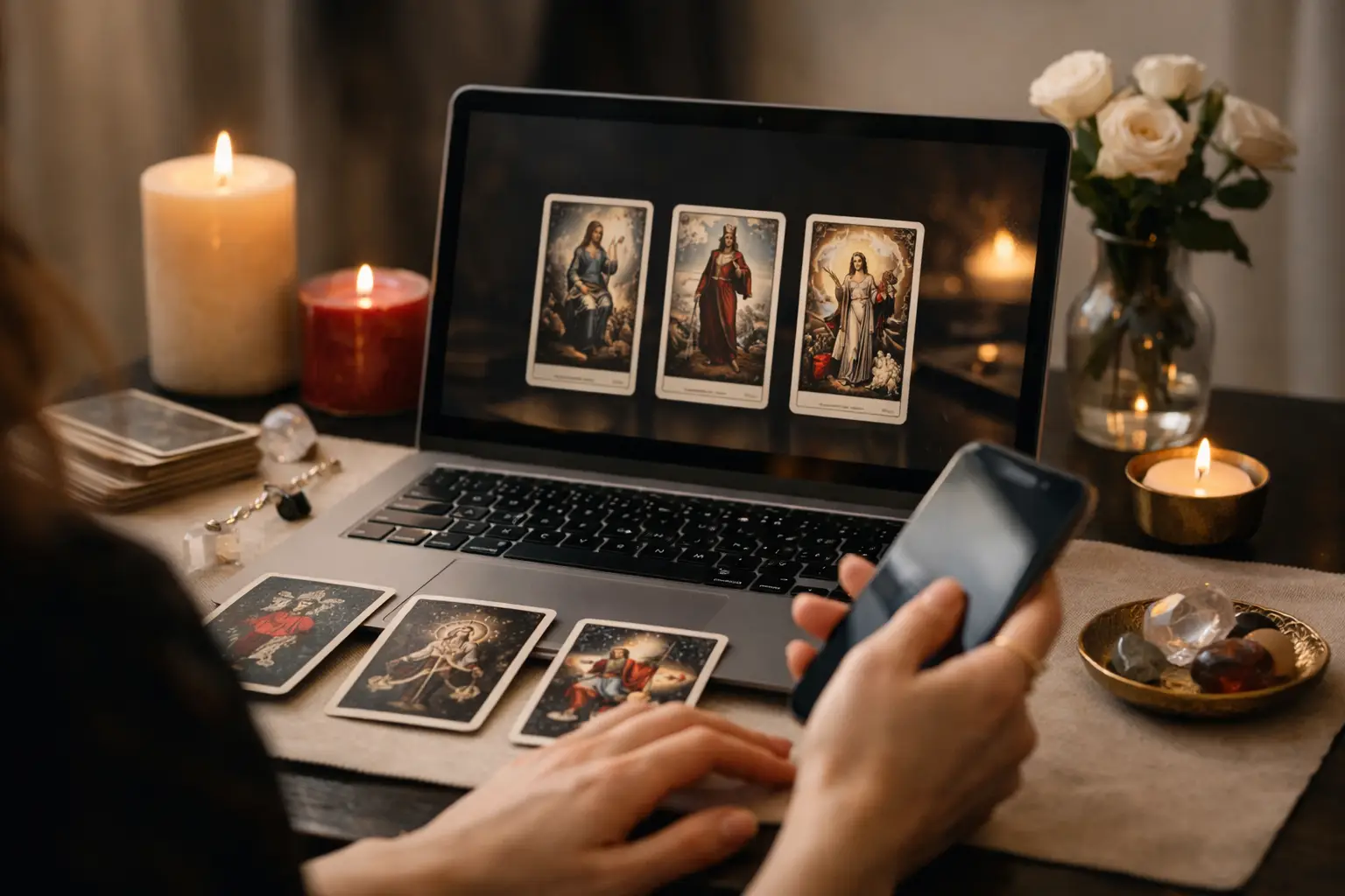 Imagem editorial: Tarot Escrito Online em Portugal: Como Funciona?