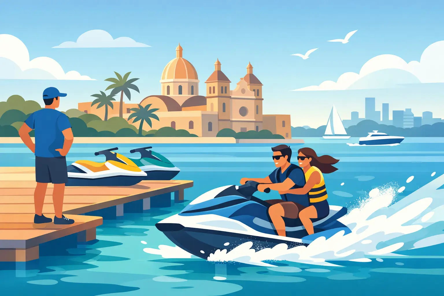 Alquiler de jet ski en Cartagena: qué esperar