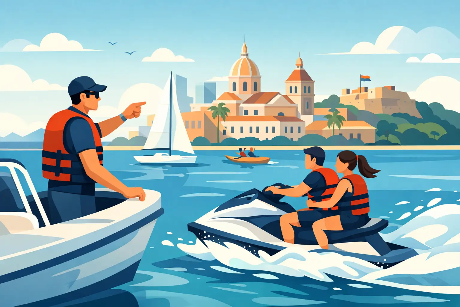 Actividad náutica con instructor en Cartagena