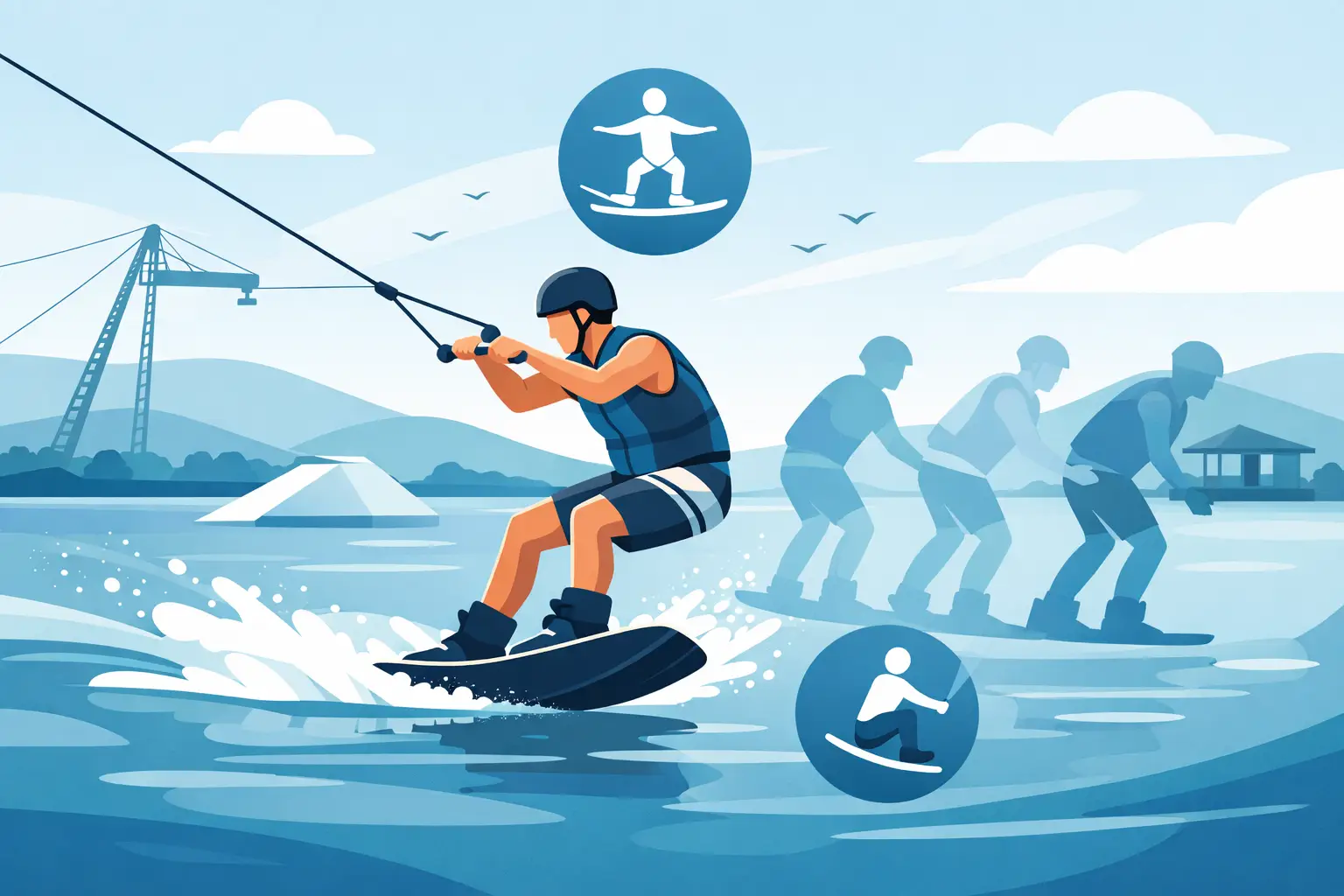Cómo mejorar equilibrio en wakeboard rápido