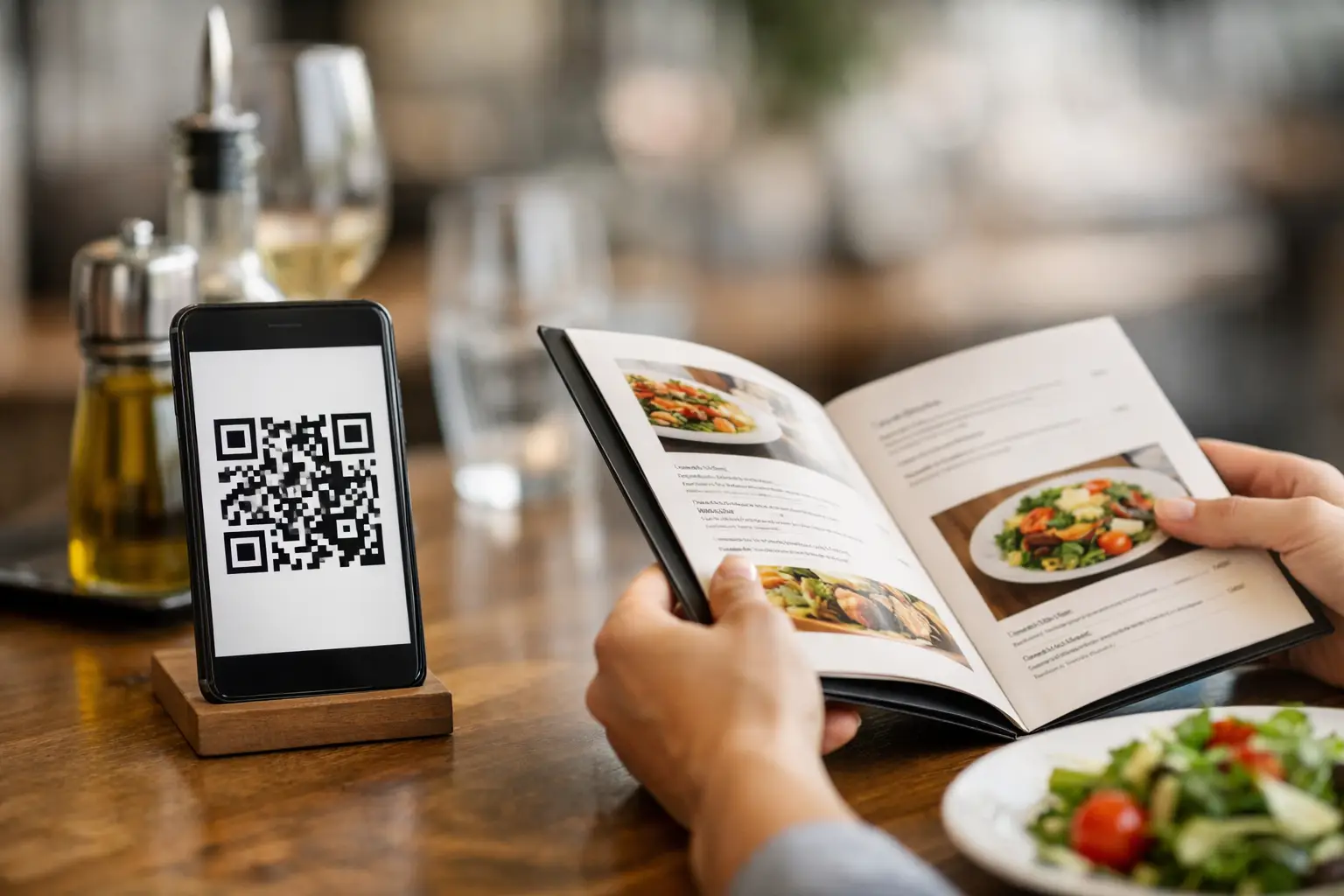 QR menu ή έντυπος κατάλογος;