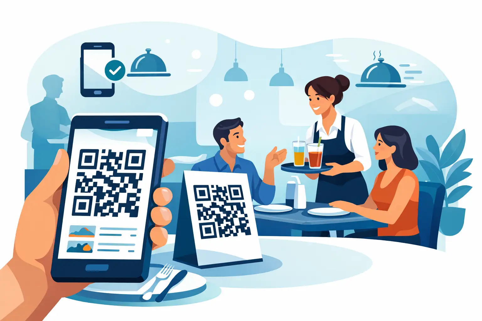Ψηφιακό μενού QR code για πιο γρήγορη εξυπηρέτηση