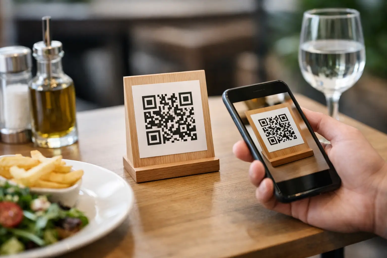 Πώς λειτουργεί η QR παραγγελιοληψία τραπεζιού