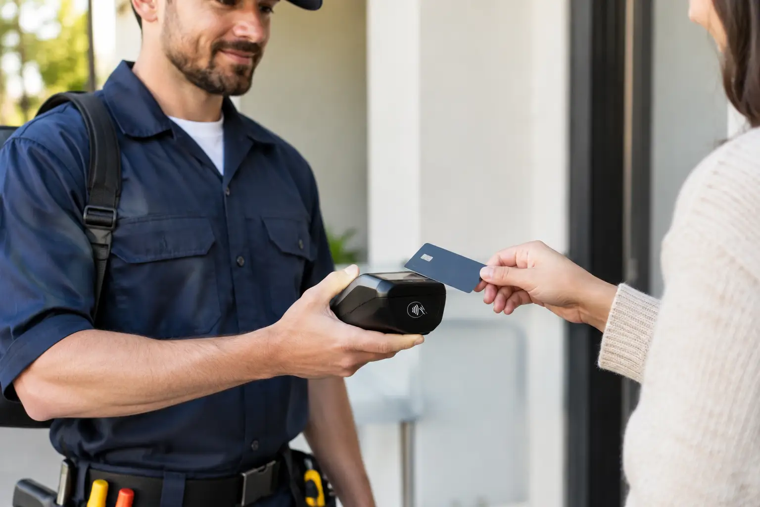 Mobile Card Reader for Field Service That Fits