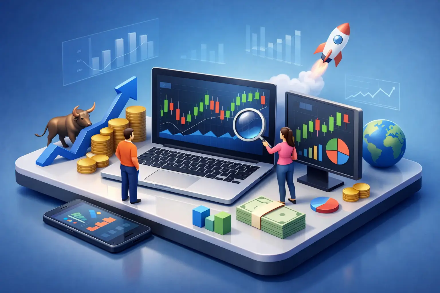 Melhor plataforma para entender a bolsa