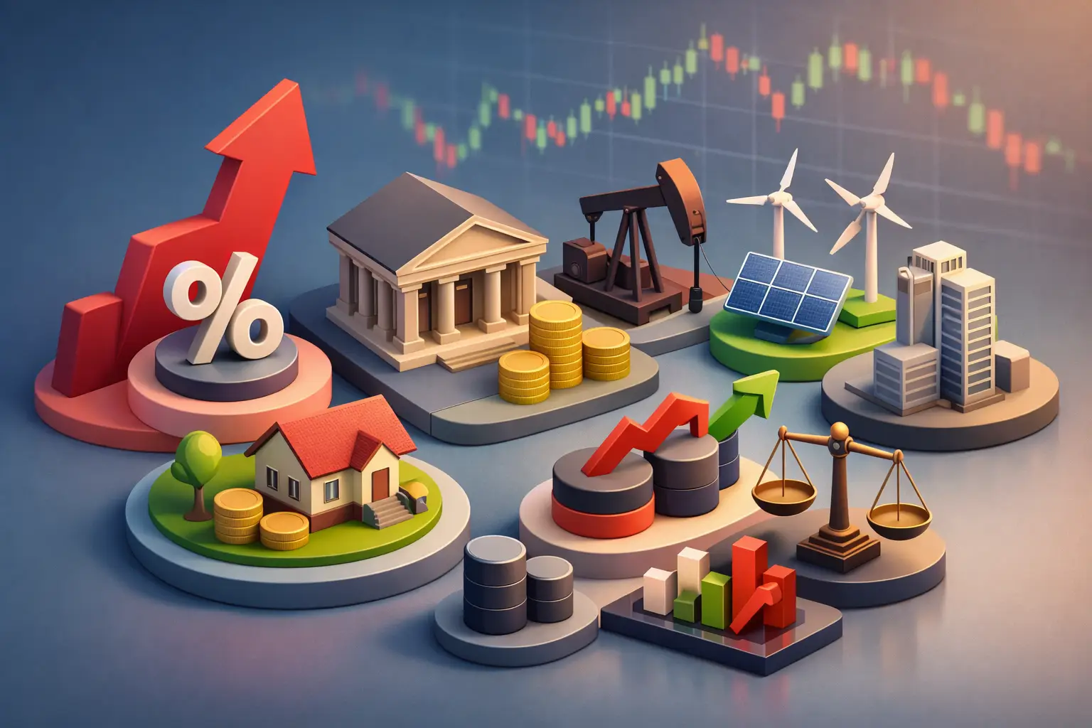 Setores da bolsa mais sensíveis aos juros