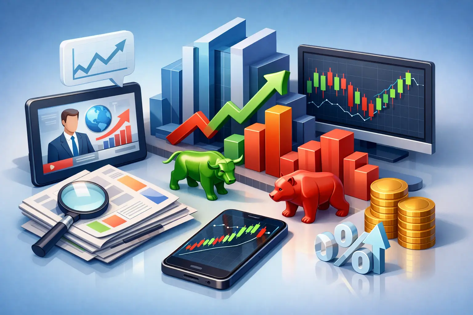 Noticiário econômico e ações: leia os sinais da B3