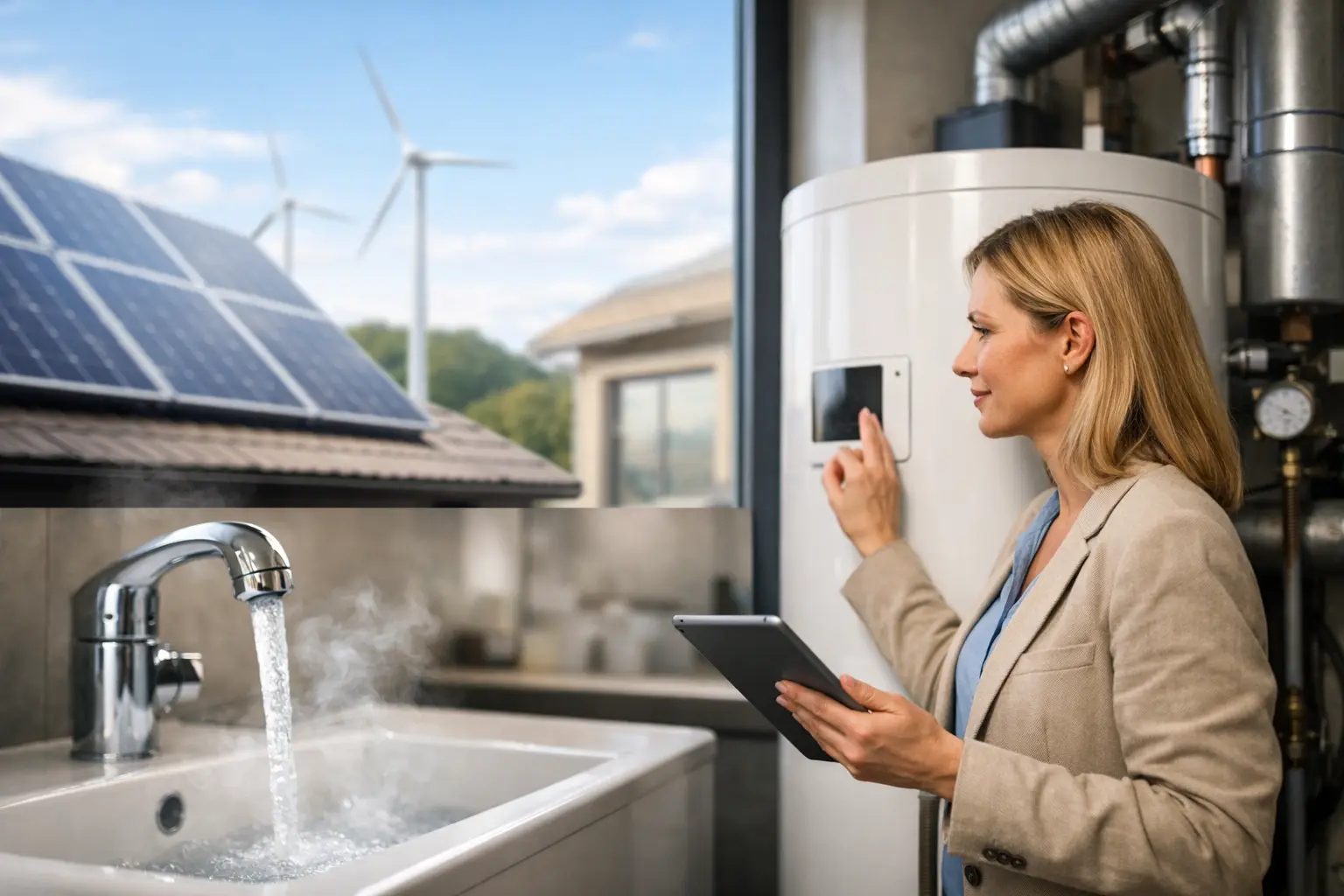 Guide till energibidrag 2026 för varmvatten