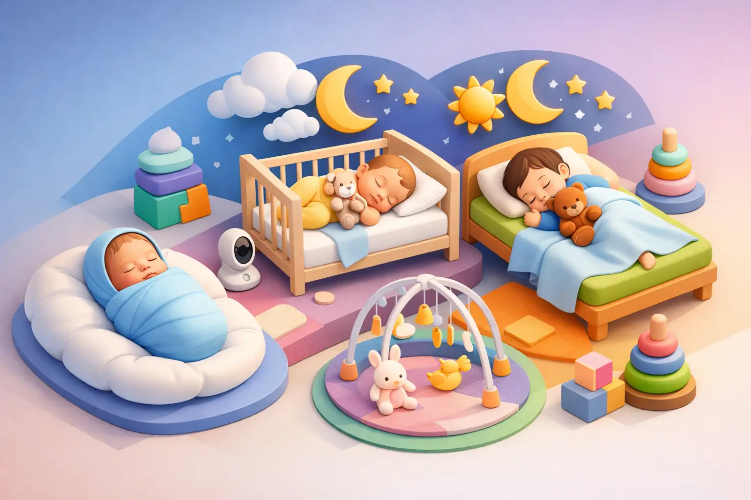 Age Appropriate Baby Naps Guide for Each Age