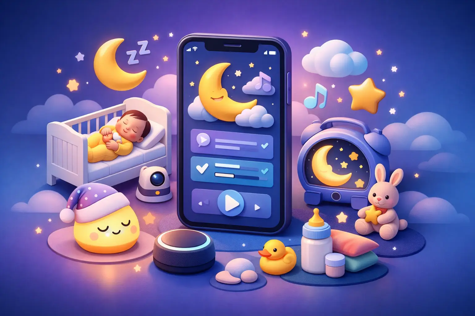 How a Baby Bedtime Routine App Supports Sleep