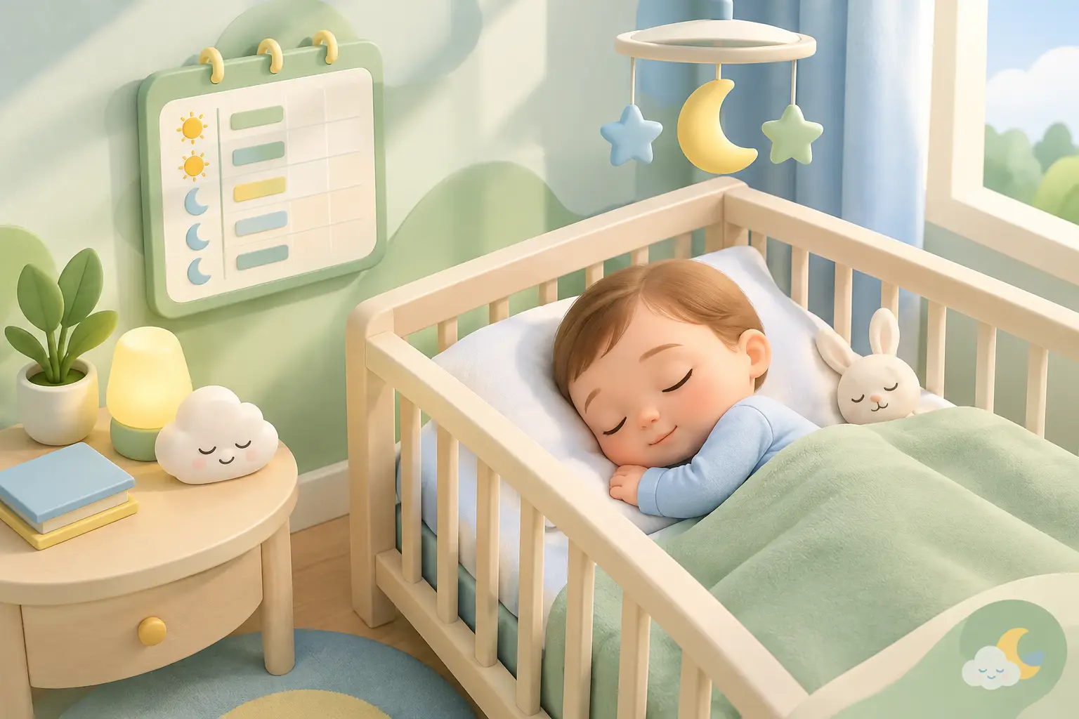 How to Make Baby Naps More Predictable Each Day