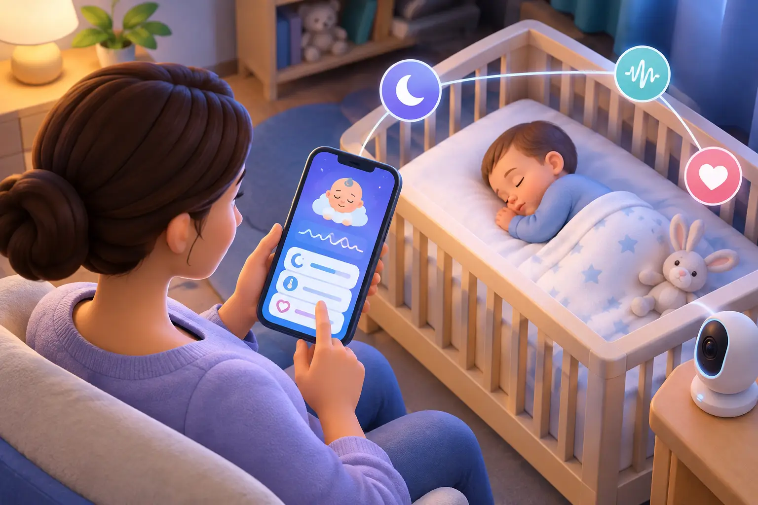 How Digital Sleep Coaching Supports Baby Sleep