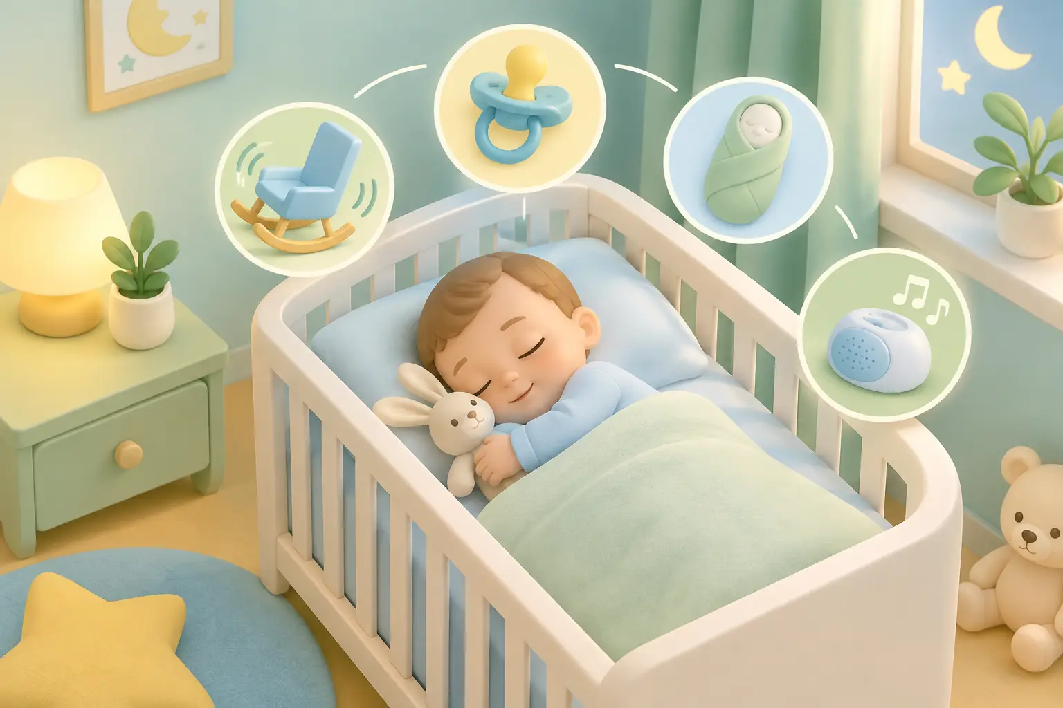 Baby Sleep Associations Guide for Calmer Nights