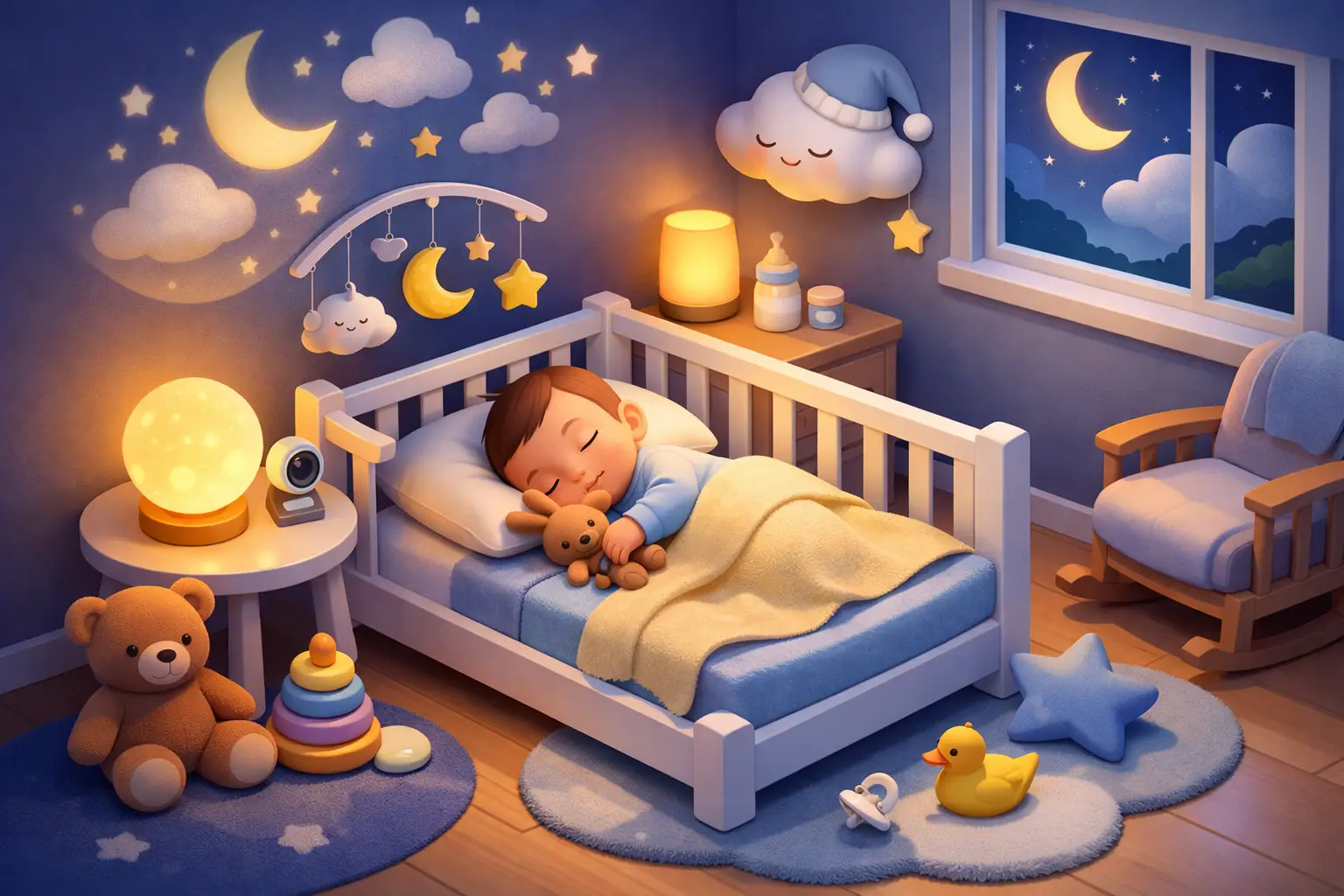 Baby Sleep Routine Guide for Calmer Nights