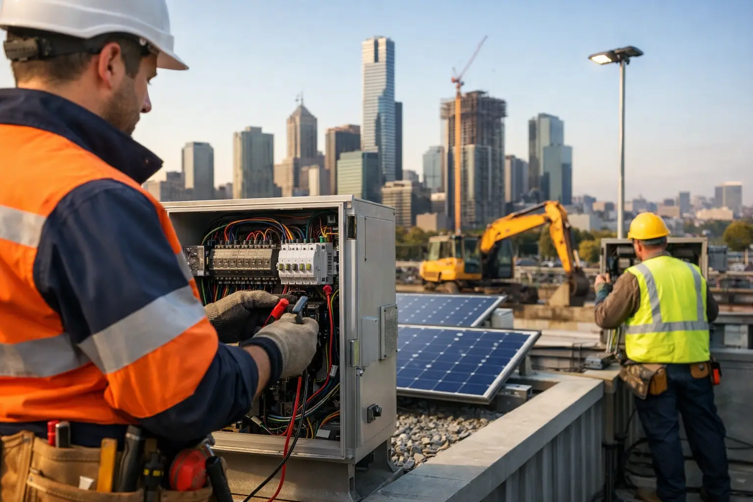 Electrical Services Examples for Melbourne Sites