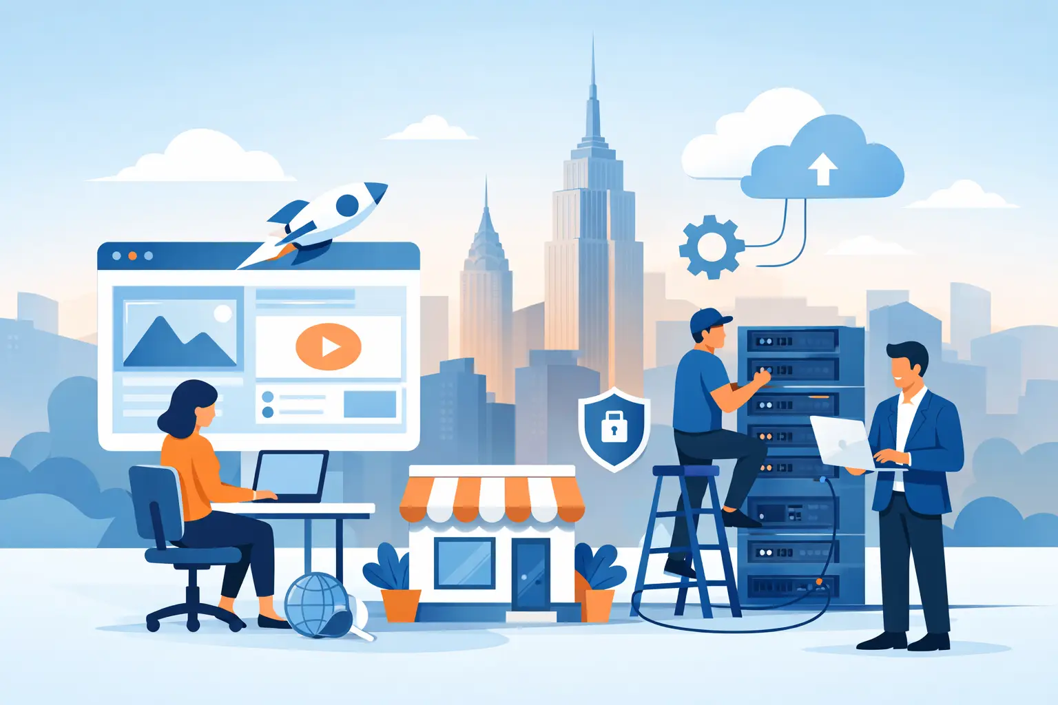 Website Creation & Hosting for NYC Small Firms