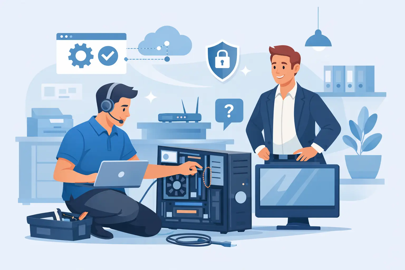 On Site IT Support for Small Business