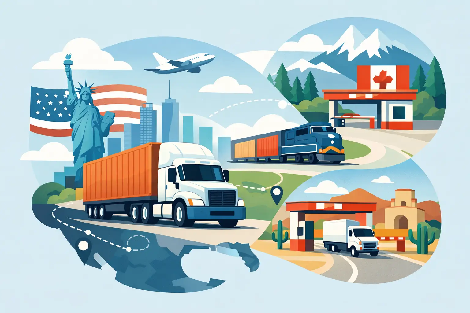 What Is Cross-Border Freight for US Shippers?