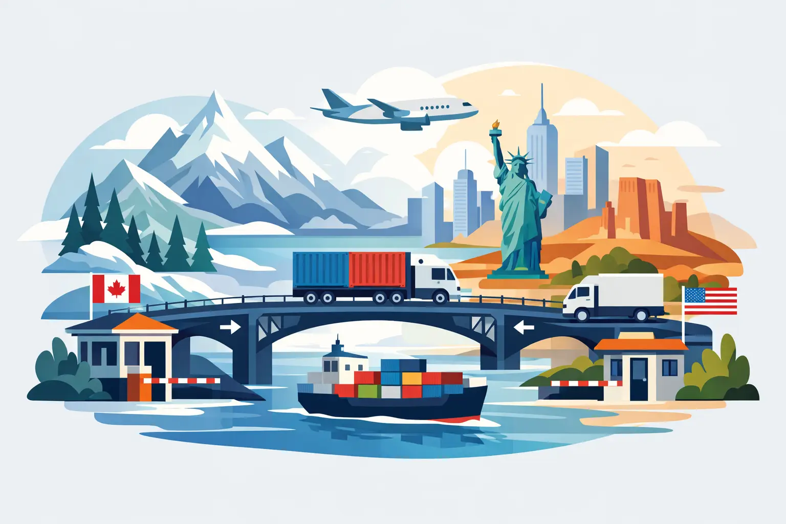 What Is Cross Border Logistics Canada USA?