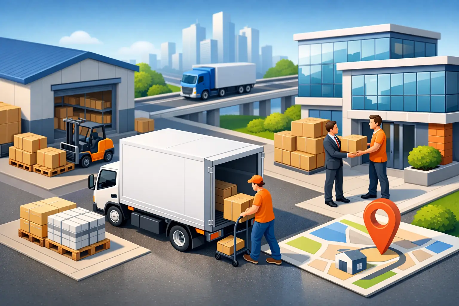 Final Mile Delivery for B2B Freight