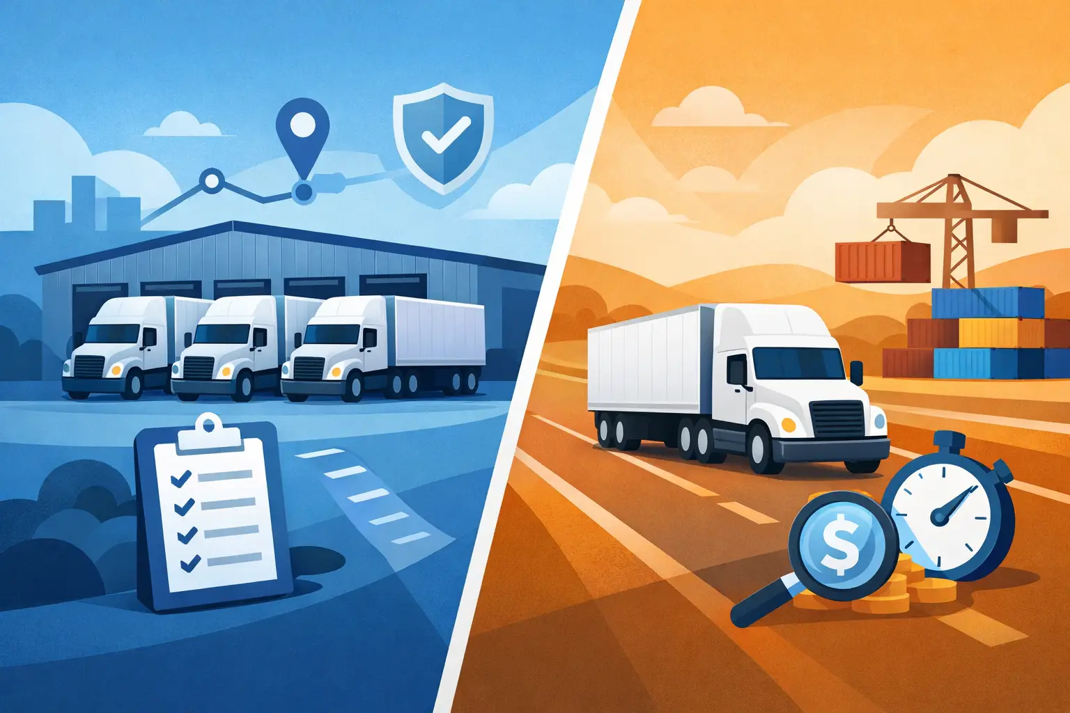 Dedicated Fleet vs Spot Freight: Which Fits?