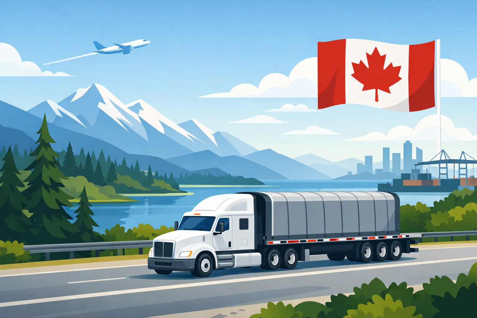 Flatbed Conestoga Canada Shipping Guide