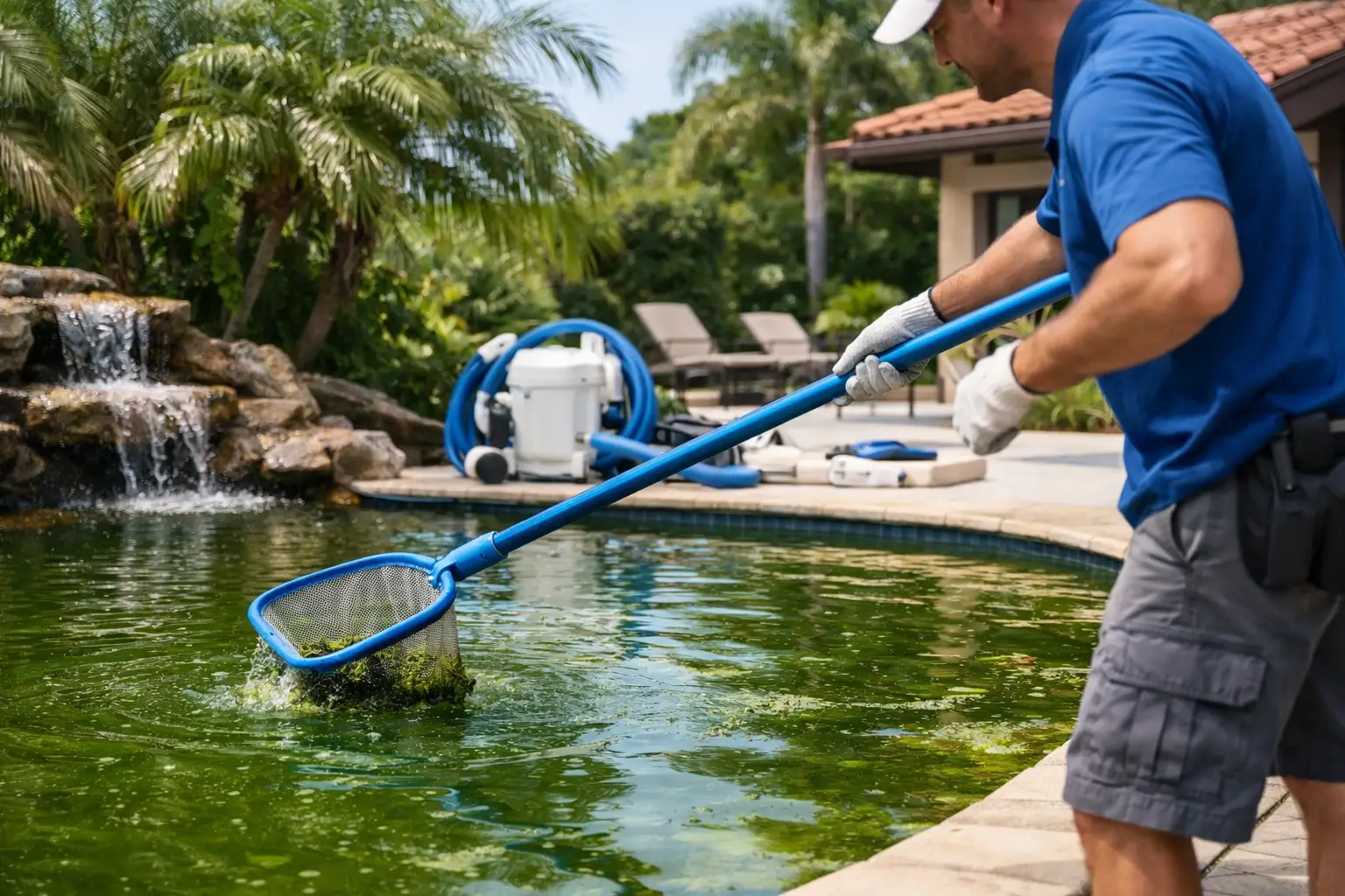 Green Pool Cleanup Service for Florida Homes