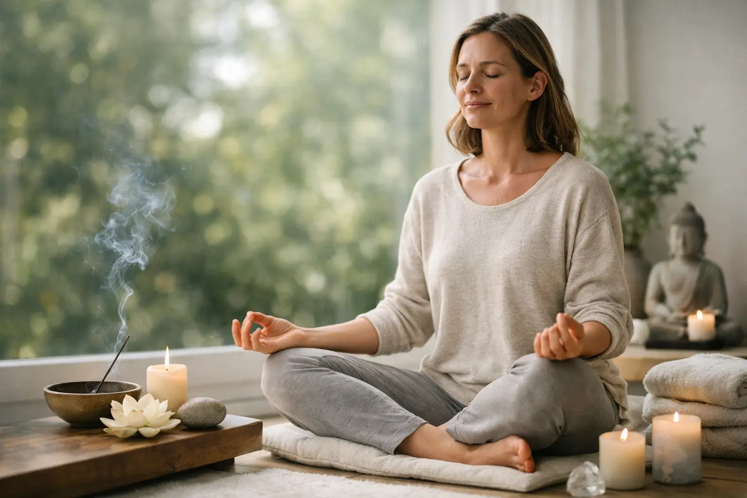 Spirituelle Praxis bei Erschöpfung hilft sanft