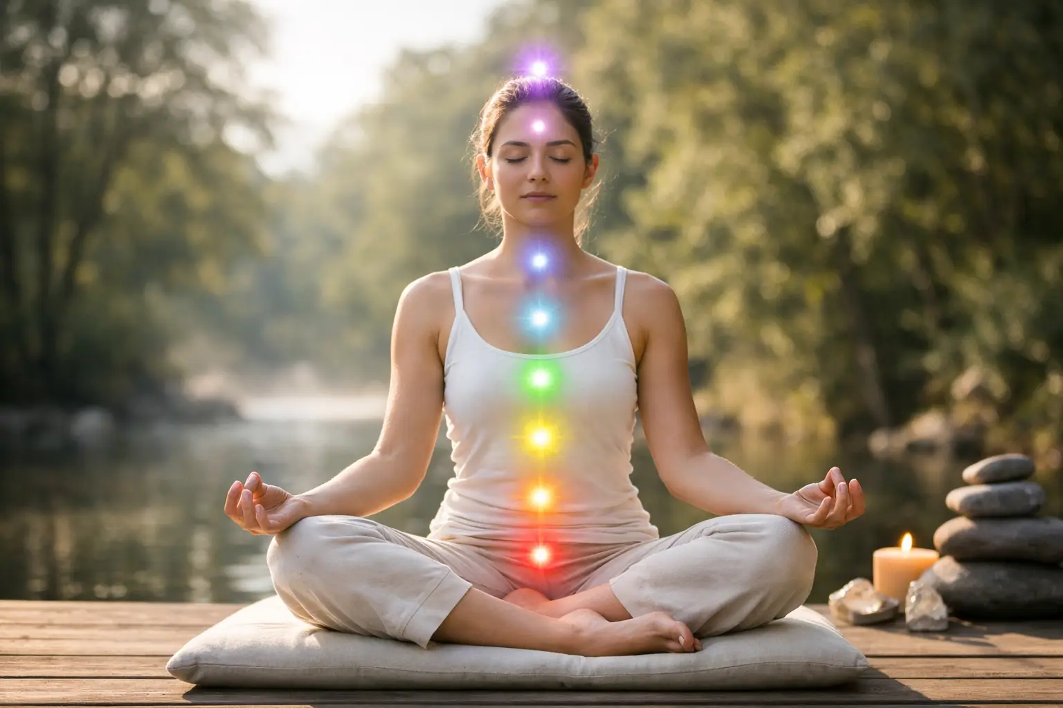 Chakra Blockaden durch Meditation lösen