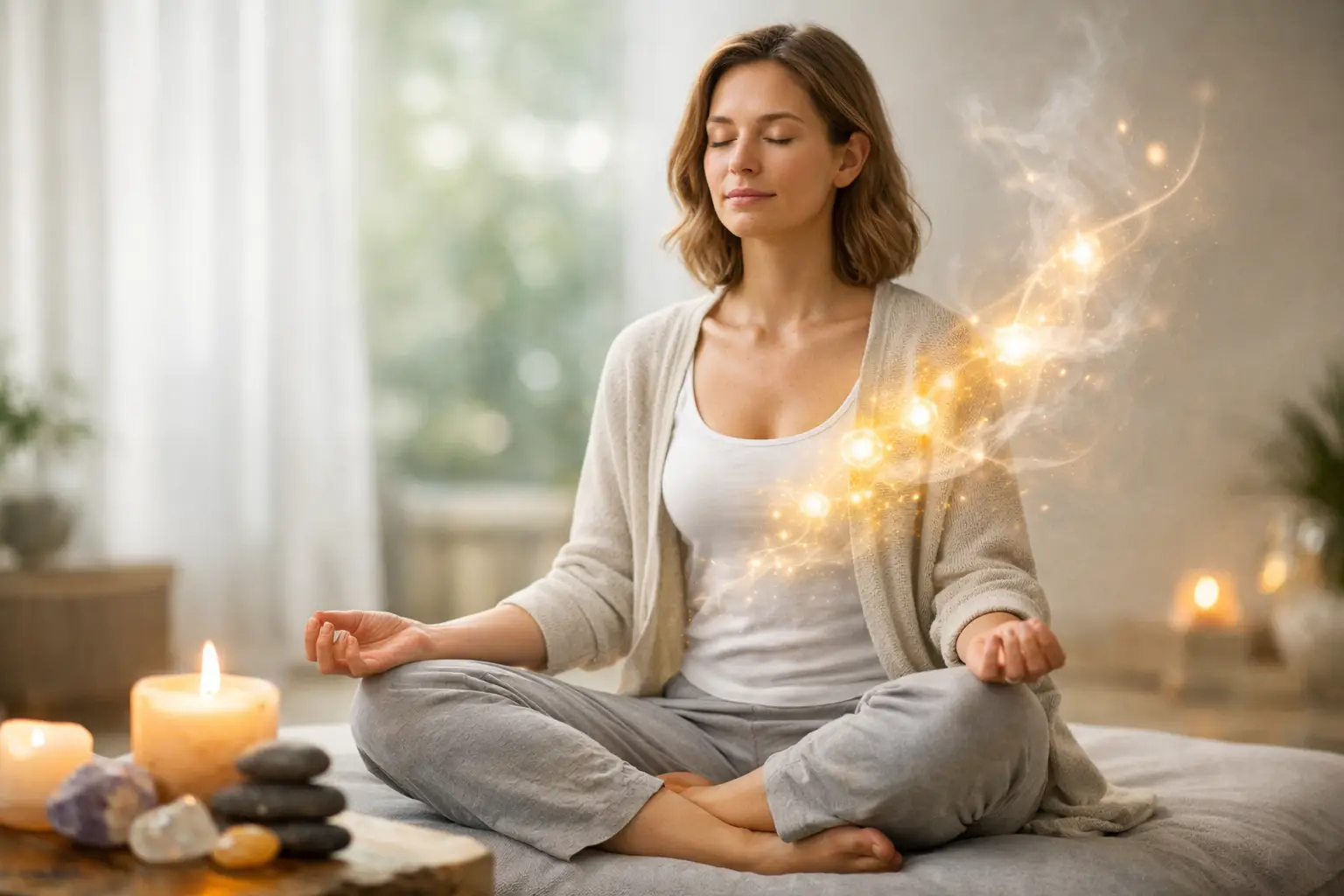 Blockaden energetisch in Meditation lösen