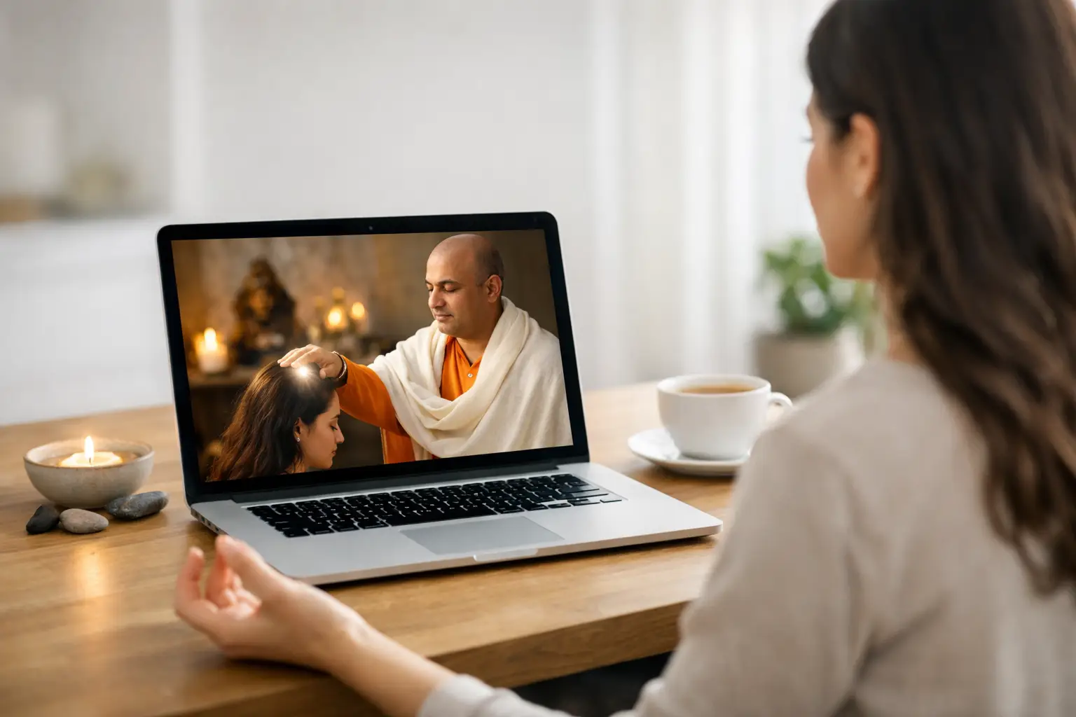 Shaktipat Meditation online erleben