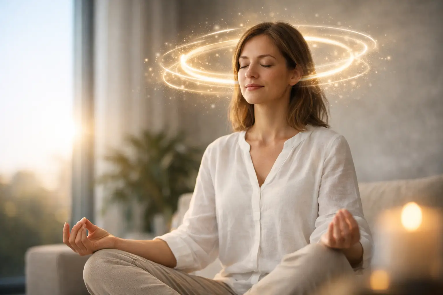 Energetische Meditation gegen Gedankenkarussell