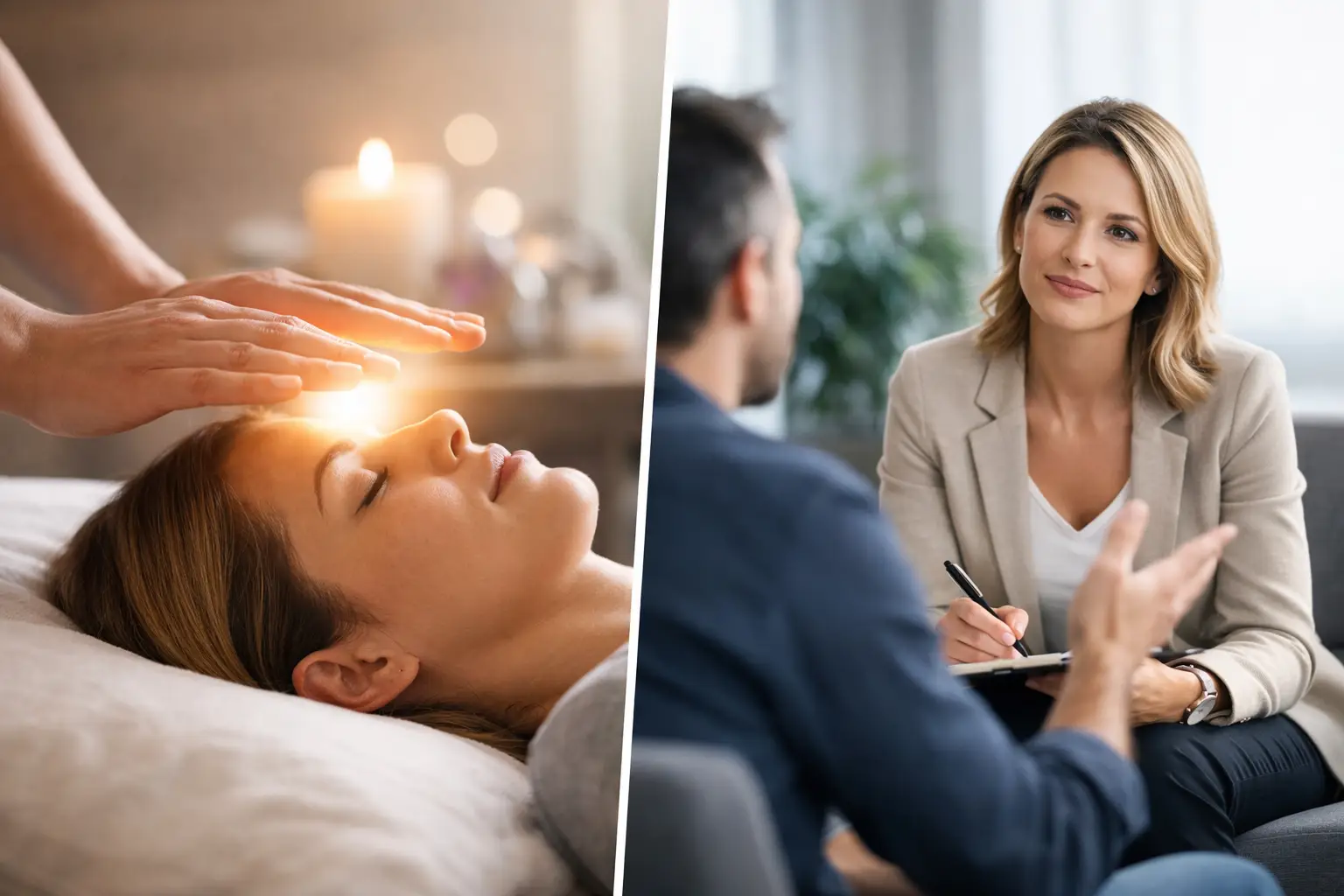 Energiearbeit vs Gesprächscoaching