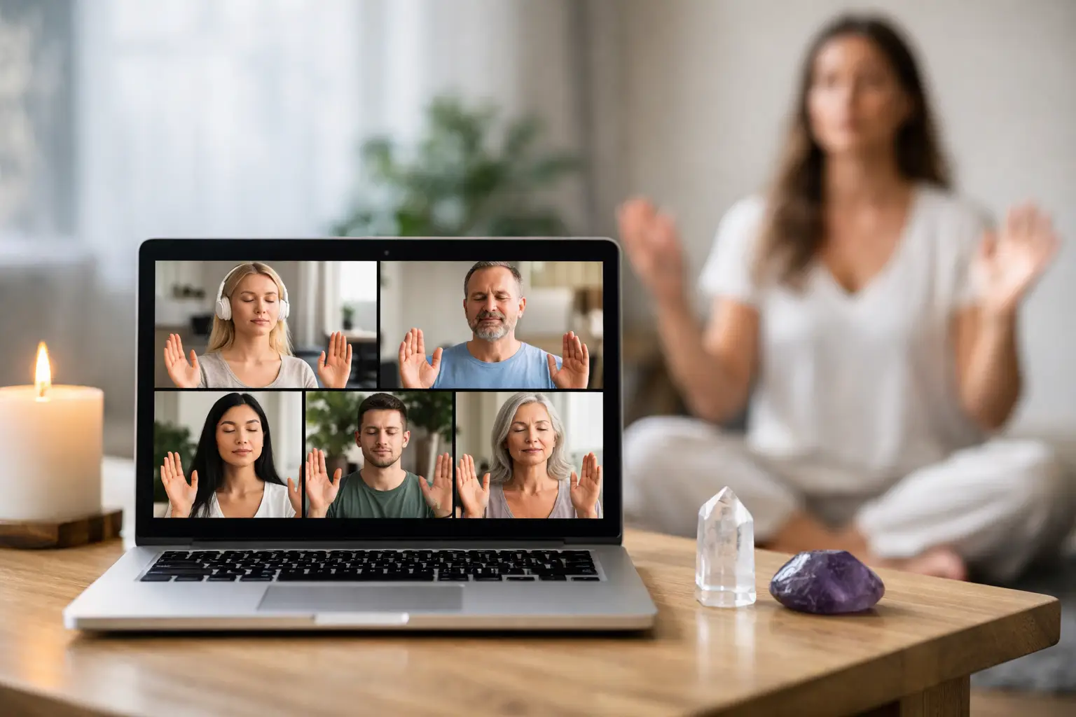 Review online Gruppenmeditation Energiearbeit
