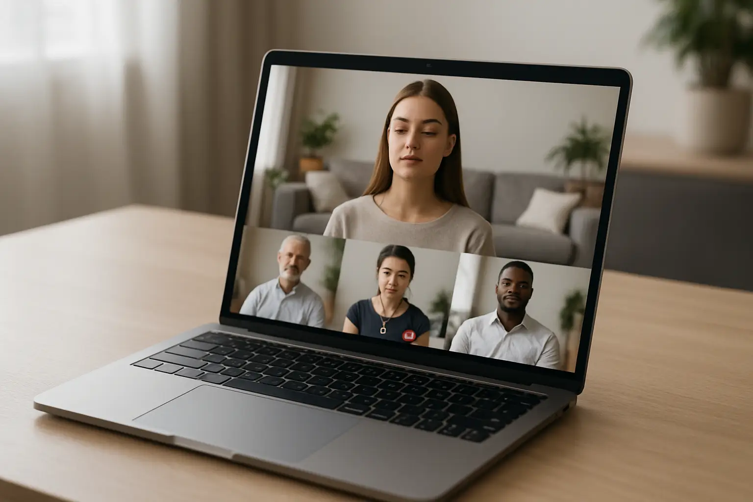 Online Gruppenmeditation via Zoom, die wirkt