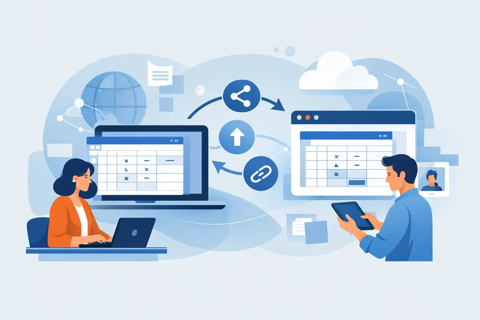 How to Share Calculation Worksheets Online