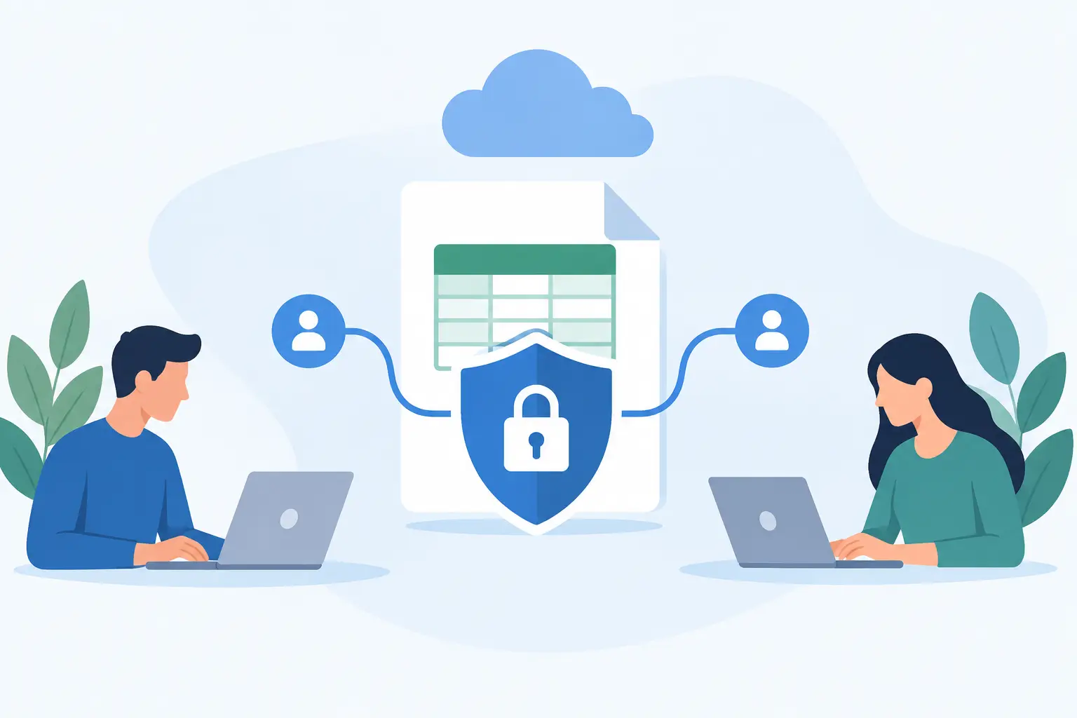 Can Calculation Files Be Shared Securely?