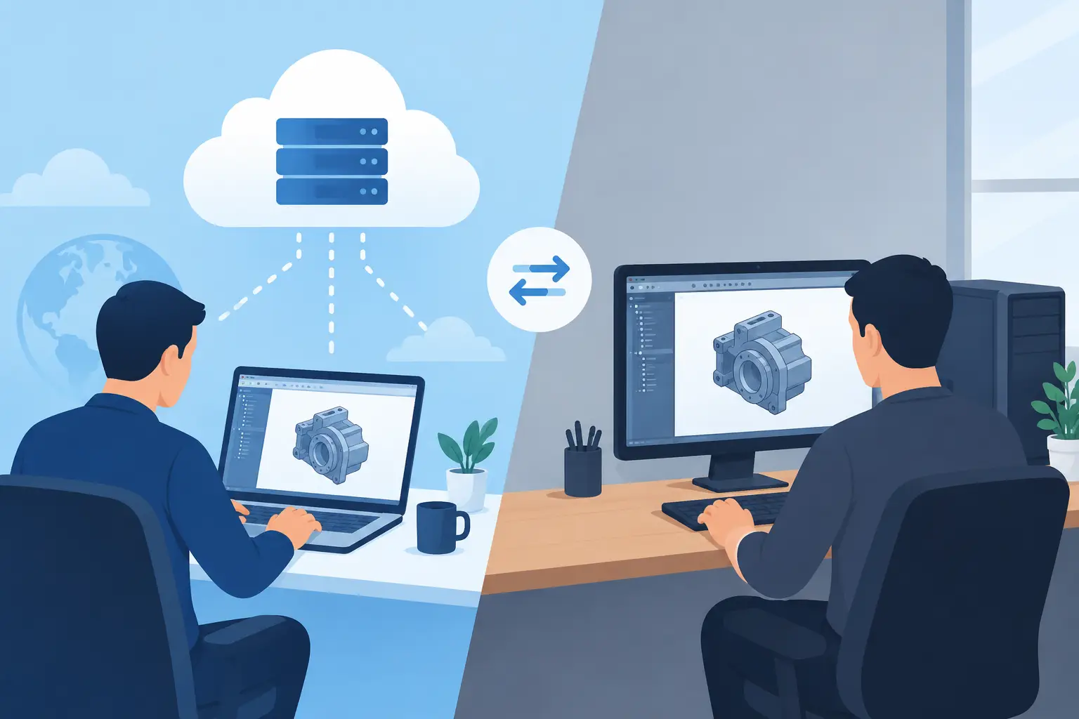 Cloud Calculations Versus Desktop for Engineers