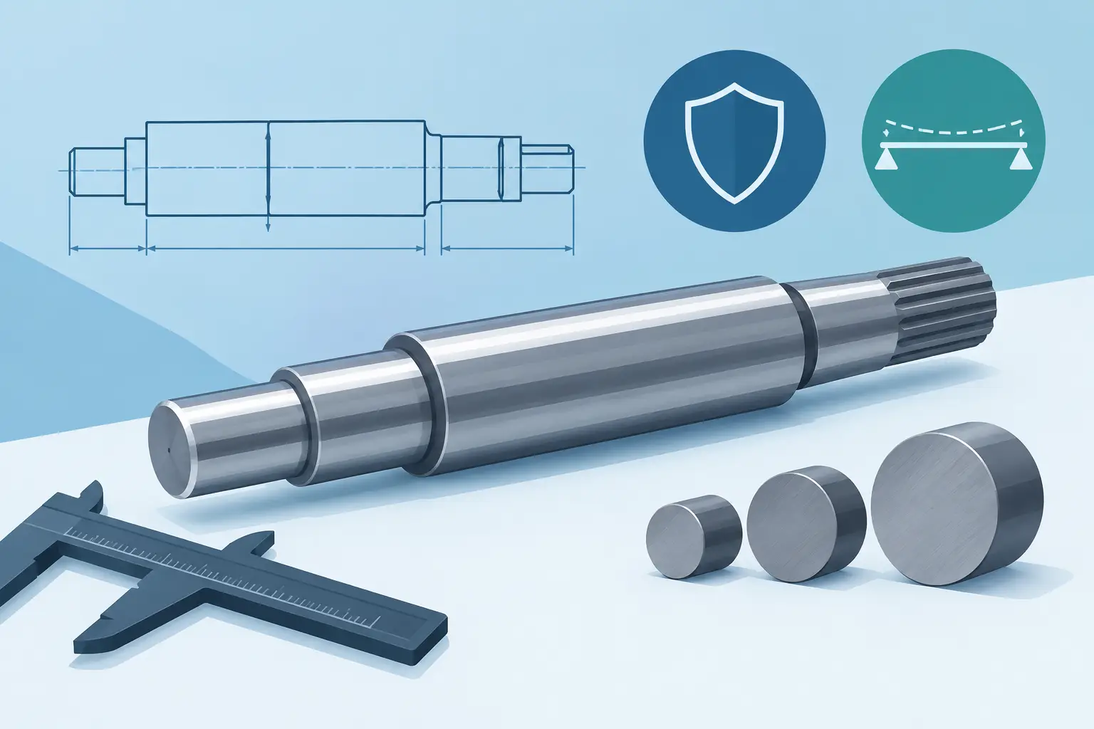 How to Size Shafts for Strength and Stiffness