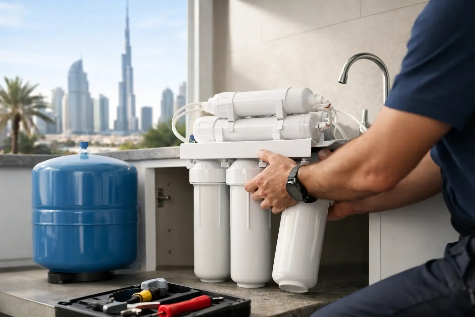 Home Water Filtration Installation in Dubai