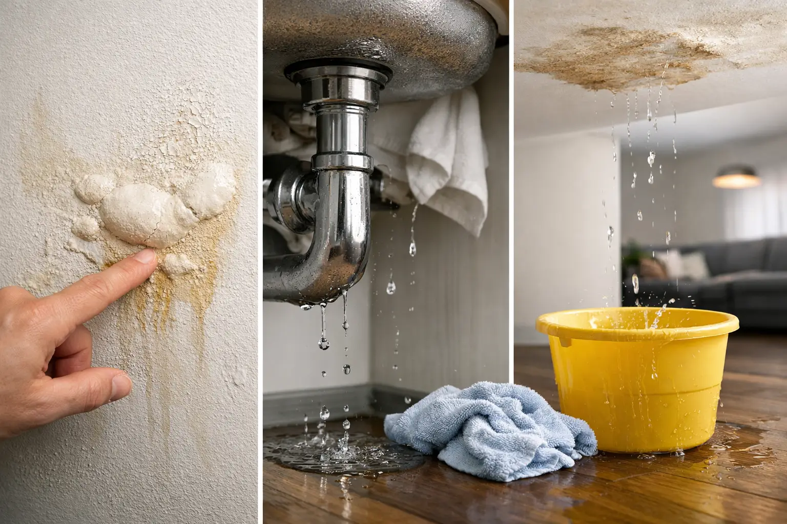 Common Water Leak Warning Signs to Act On