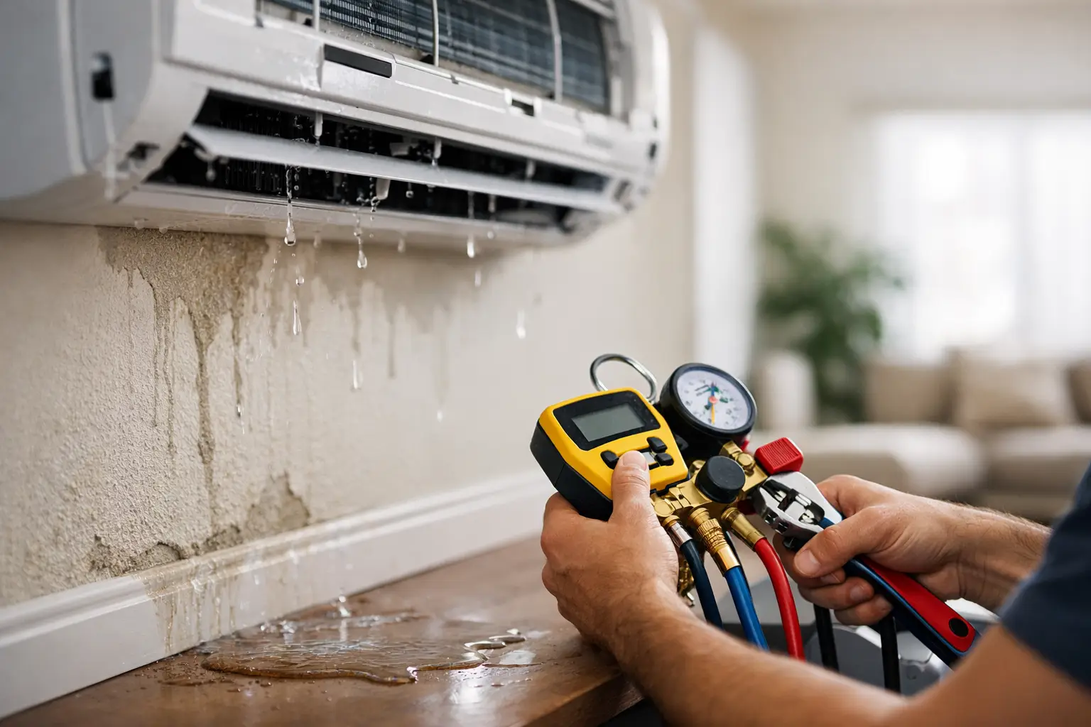 How to Fix AC Leaks Before They Damage Your Home